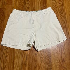 St. John's Bay Cream Bermuda Shorts Casual Comfort
